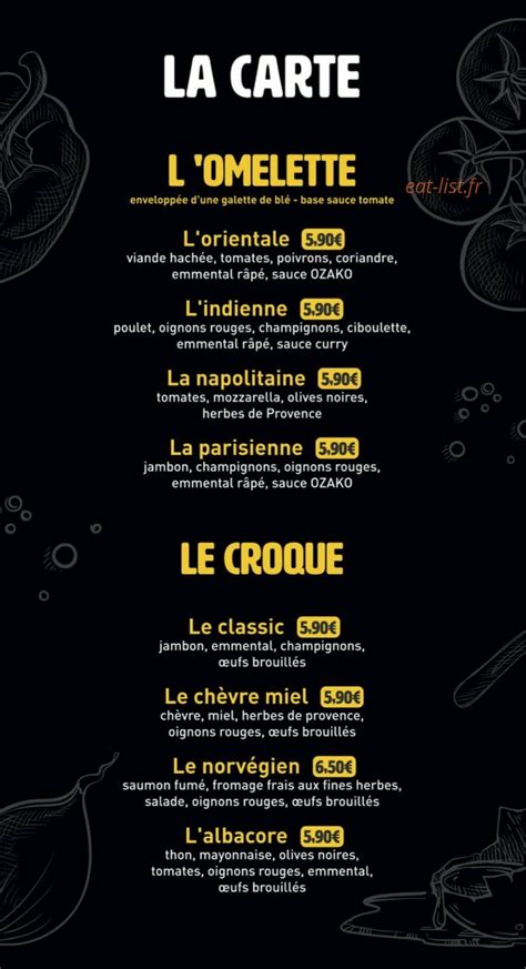 ozako menu|OZAKO restaurant, Dunkerque